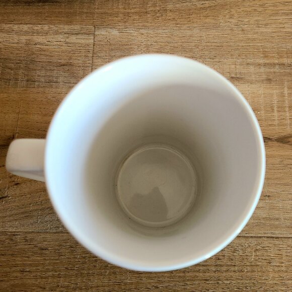 Tall green black and white geometric design Starbucks coffee tea mug. - Picture 4 of 5